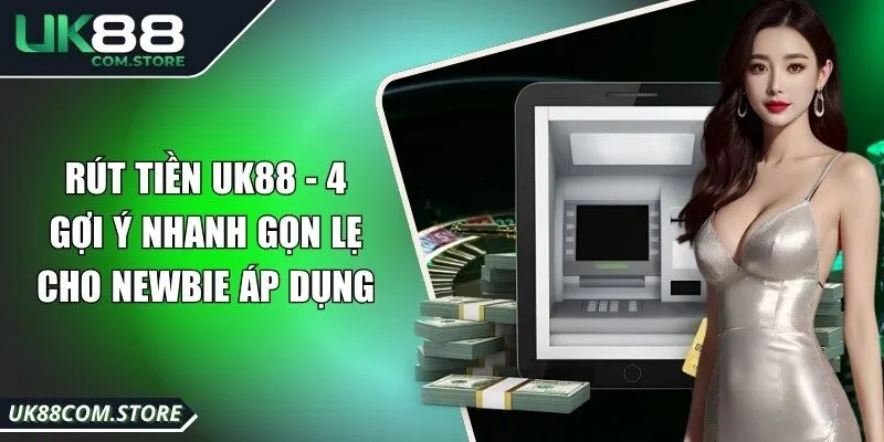 Rút Tiền UK88 - 4 Gợi Ý Nhanh Gọn Lẹ Cho Newbie Áp Dụng